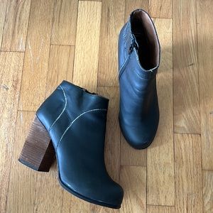 Jeffrey Campbell Hangea Leather Heeled Boots